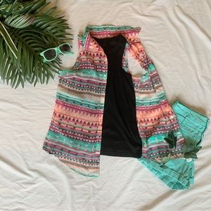 SO Multi Color Print Tank Top